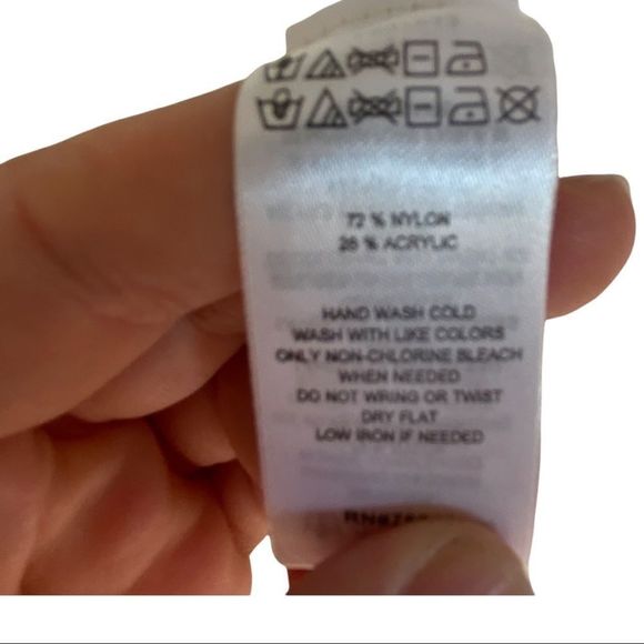 White bat arm loose fit long sleeve soft fuzzy mohair crew neck pullover sweater - Picture 6 of 7